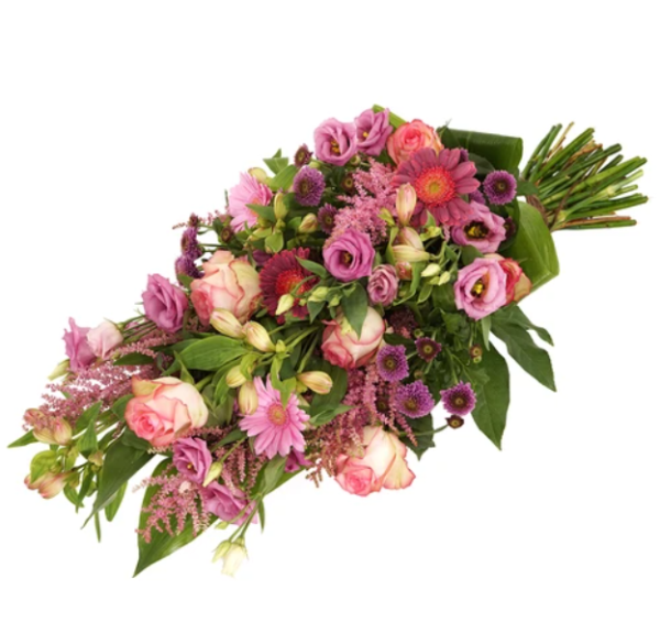 Rouwboeket Pink